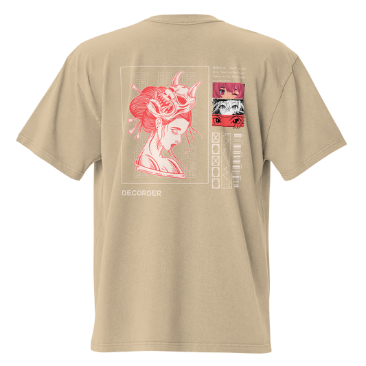 samurai sakura Oversized t-shirt